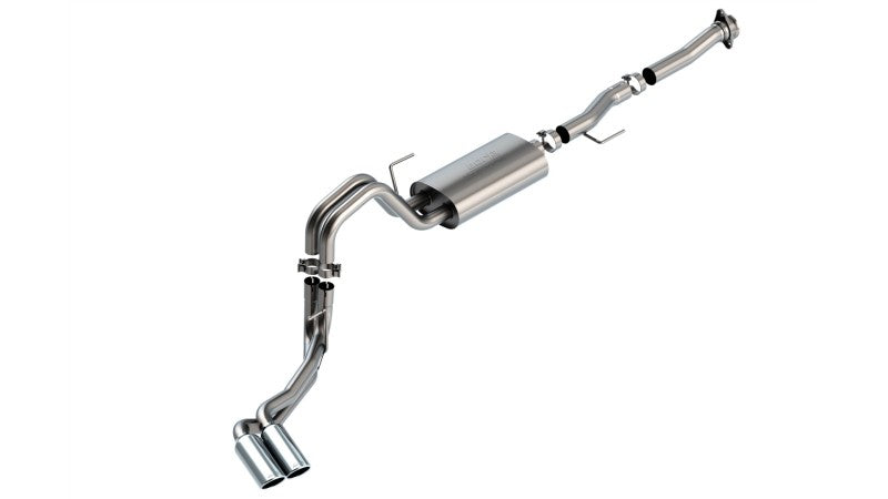 Borla F-150 2021 5.0L 2dr RC SB (122.8 WB) XL/XLT 3/2.25 DSE Cat-Back S-Type Chrome Tips Secondary image