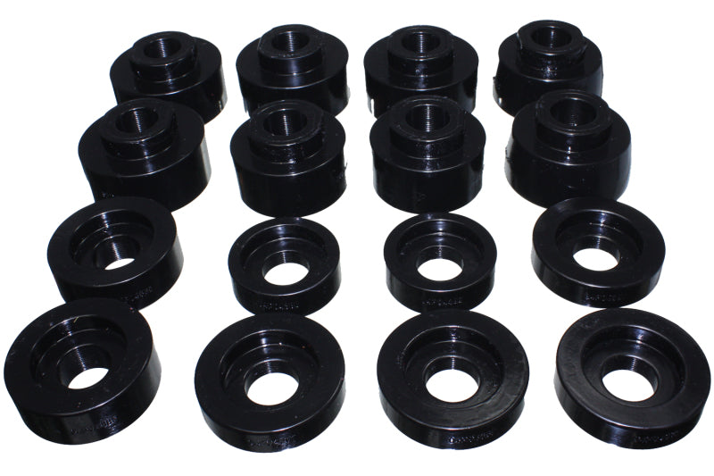 Energy Suspension 08-16 Ford F-250/F-350/F-450/F-550 Super Duty Crew Cab Black Body Mount Set for offroad truck accessories online