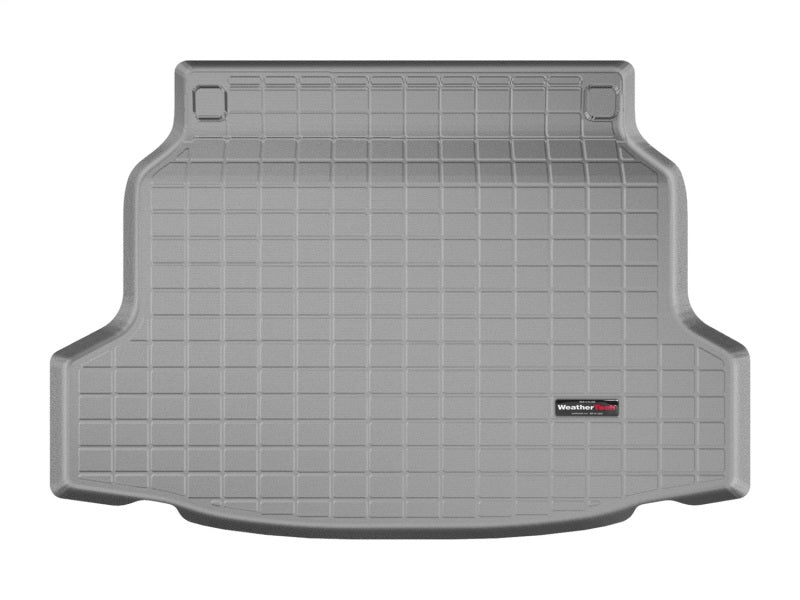 WeatherTech 2017+ Honda Civic Hatchback (Sport Touring Only) Cargo Liners - Grey Secondary image