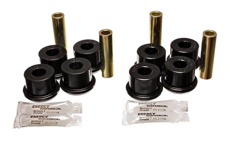 Energy Suspension 04-06 Pontiac GTO Black Rear End Control Arm Bushing Set for offroad performance upgrades.
