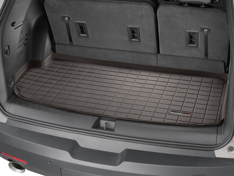 WeatherTech 2018+ Chevrolet Traverse Cargo Liners (3rd Row) - Cocoa Secondary image