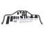 Hellwig 94-02 Dodge Ram 1500/2500 4WD Solid Heat Treated Chromoly 1-1/8in Rear Sway Bar kit and installation hardware