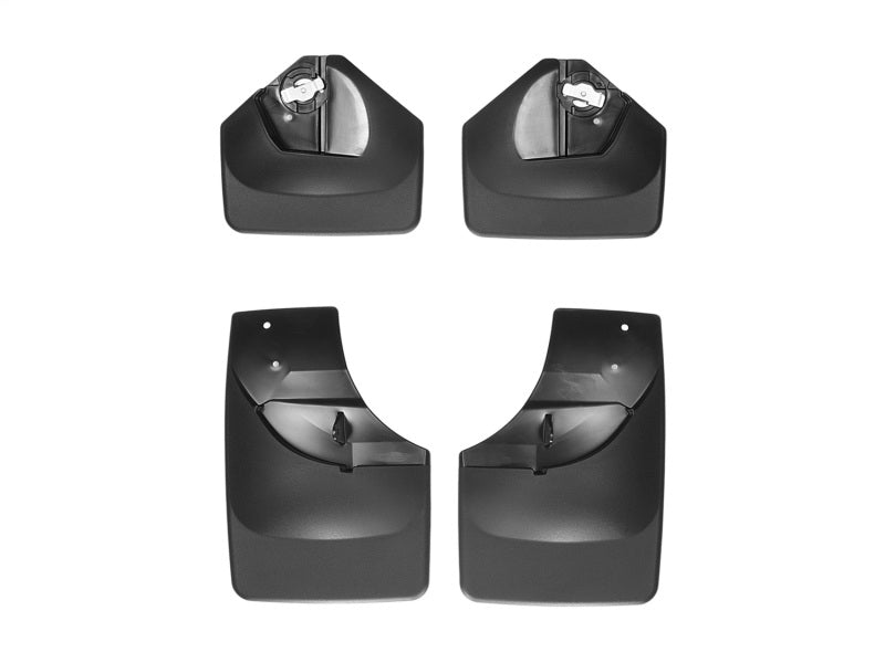WeatherTech 2014+ Ford Transit No Drill Mudflaps (Will Not Fit Dually/OE Wheel Well Guards) - Black Secondary image