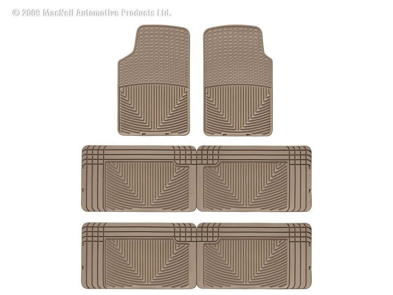 WT Rubber Mats - Rear - Tan Secondary image