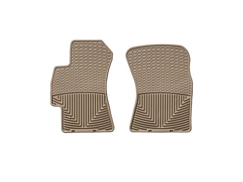 WeatherTech 93-01 Subaru Impreza Front Rubber Mats - Tan Secondary image