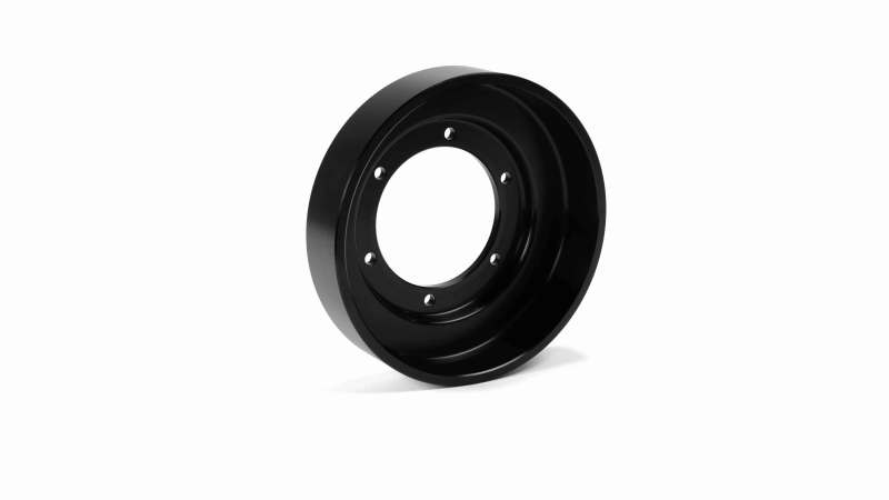 Fleece Performance 03-12 Dodge 2500/3500 Cummins Fan Drive Pulley (Black Finish) Secondary image