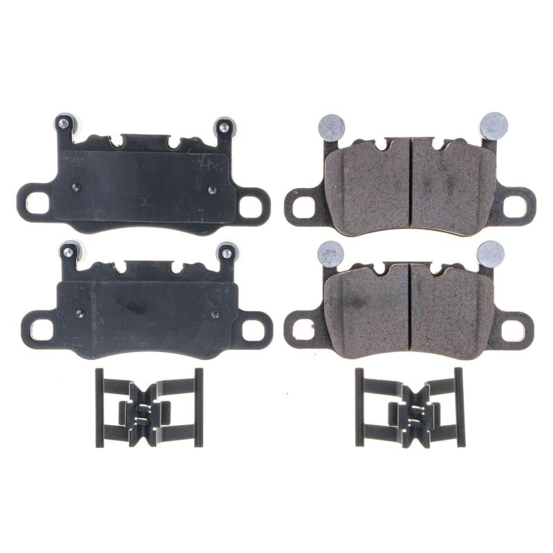 Power Stop 17-19 Porsche Panamera Rear Z17 Evo Ceramic Pad w/Hardware Secondary image
