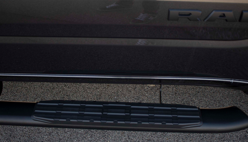 Fishbone Offroad 2019+ Chevrolet Silverado 1500 Double Cab Oval Side Steps - Black Textured Secondary image