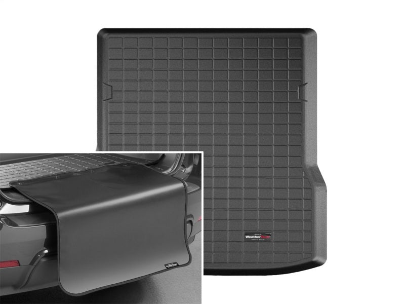 WeatherTech 2012+ Tesla Model S Cargo With Bumper Protector - Black Secondary image