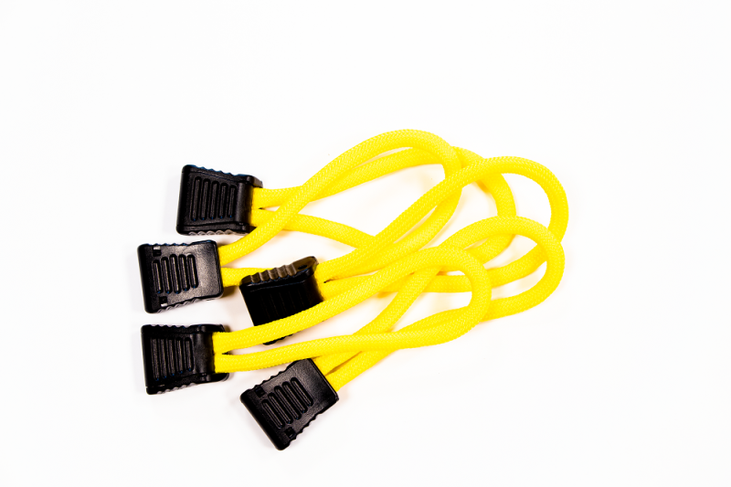 Fishbone Offroad Paracord Zipper Pulls 5 Pcs Yellow Secondary image