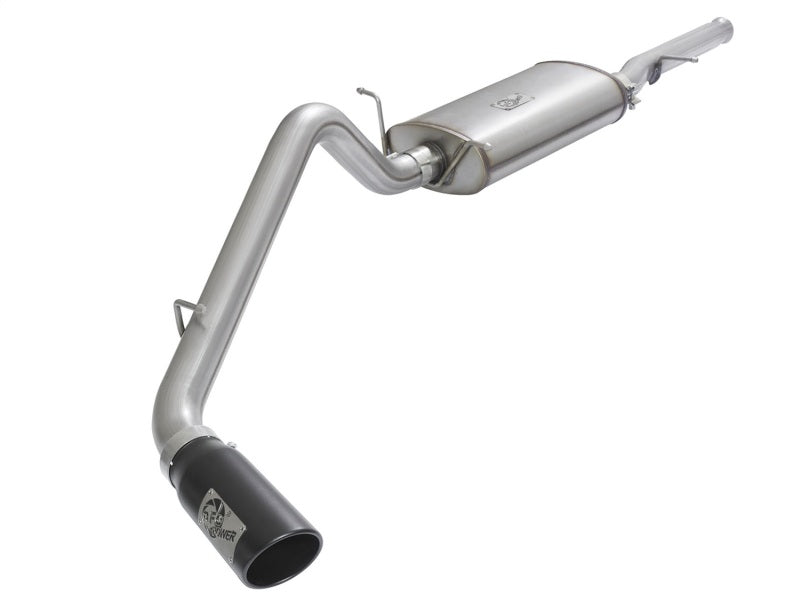 aFe MACHForce XP Exhausts Cat-Back Black Tip 09-17 GM Silverado 1500 4.3/5.3L RegCab SB/LB Secondary image