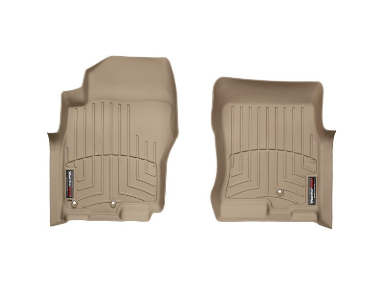 WeatherTech 08-12 Nissan Pathfinder Front FloorLiner - Tan Secondary image