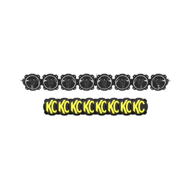 KC HiLiTES Gravity Titan LED Light Bar - 50in. (8-Light) for offroad lighting and performance upgrades. Main image