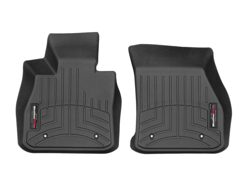 WeatherTech 2016+ Mini Clubman F54 Front FloorLiners - Black Secondary image