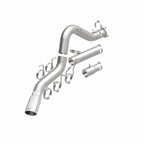 MagnaFlow 2024+ Chevy Silverado 2500HD/3500HD Pro Series Filter-Back Performance Exhaust components in stainless steel