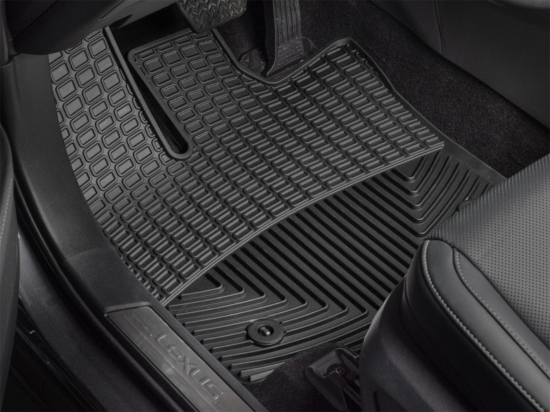 WeatherTech 22-26 Lexus NX 1st Row Front All-Weather Floor Mats - Black Secondary image