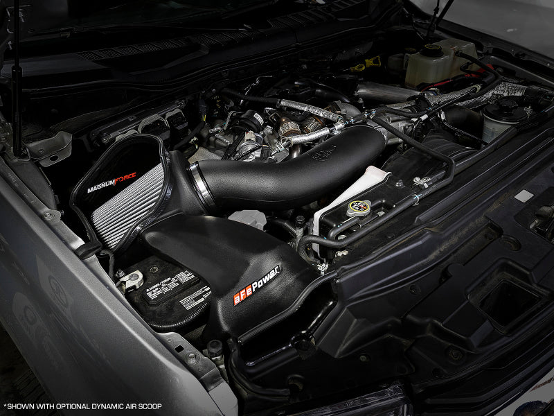 aFe Magnum FORCE Stage-2 Pro DRY S Cold Air Intake System 17-18 Ford Diesel Trucks V8-6.7L (td) Secondary image