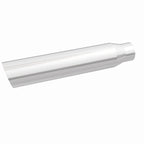 MagnaFlow Tip 1-Pk Sc 3.50 X 18 2.5 15Deg exhaust tip, stainless steel for offroad performance upgrades
