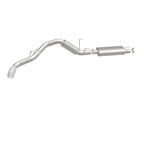 MagnaFlow Cat-Back, SS, 4in, Single Pass Side Rear Exit 5in Tip 14-15 Ram 2500 6.4L V8 CC LB/MC SB exhaust system.