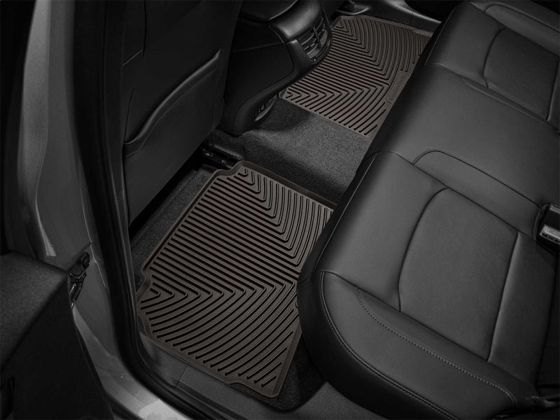 WeatherTech 2016+ Chevrolet Malibu Rear Rubber Mats - Cocoa Secondary image