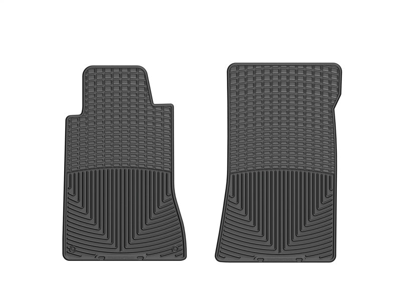 WeatherTech 01-07 Mercedes-Benz C230 Coupe Front Rubber Mats - Black Secondary image