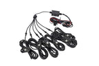 KC HiLiTES C-Series RGB LED Rock Light Kit (Incl. Wiring) - Set of 6, offroad lighting and electrical accessories.