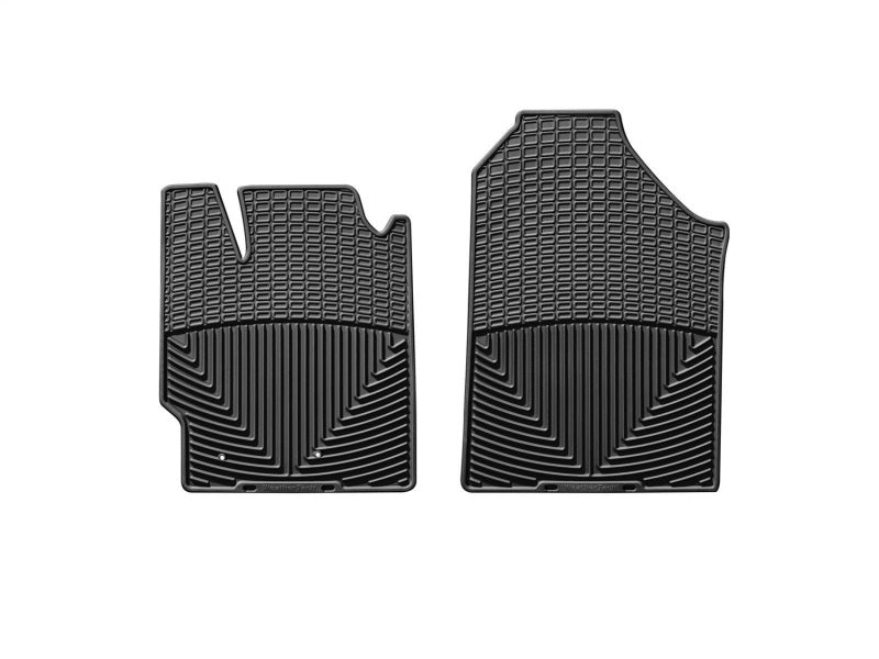 WeatherTech 07-11 Toyota Yaris Front Rubber Mats - Black Secondary image
