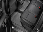 WeatherTech 2019 Ford Ranger Rear FloorLiner - Black in car interior