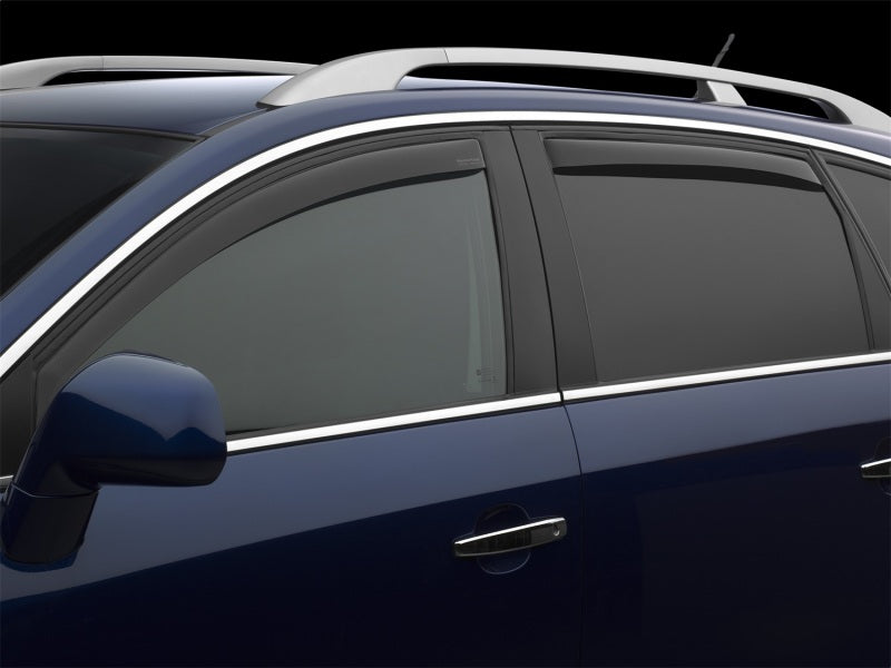 WeatherTech 22-25 Infiniti QX60 Front&Rear Side Window Deflectors - Dark Tint Secondary image