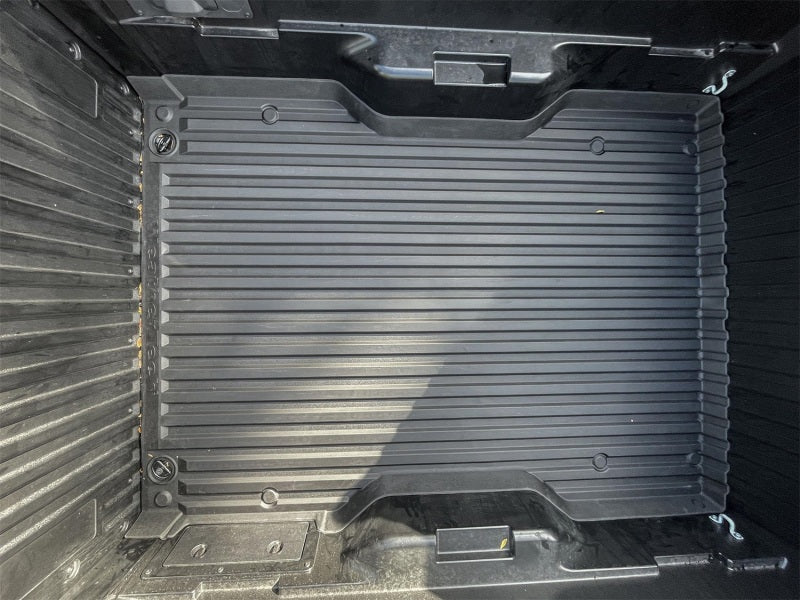 WeatherTech 2024 Toyota Tacoma (Incl. Hybrid) 6ft Bed w/RHS Storage ImpactLiner - Black Secondary image