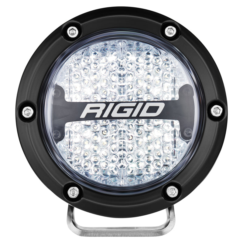 Rigid Industries 360-Series 4in LED Off-Road Diffused Beam - RGBW Backlight (Pair) for offroad lighting and electrical