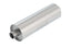 Borla 2.75in In/Out 7.75in Diameter x 24in L Universal Muffler - Heavy Duty Truck Applications - high-quality T-304 stainless steel.
