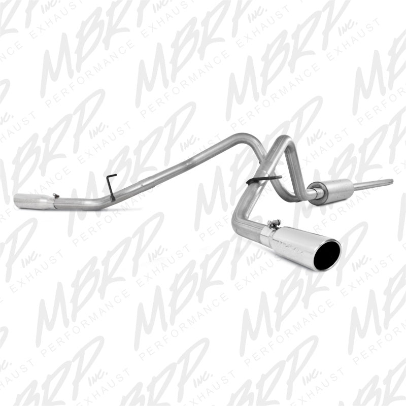 MBRP 2004-2008 Ford F150 4.6/5.4L EC/CC-SB Cat Back Dual Split Side Secondary image