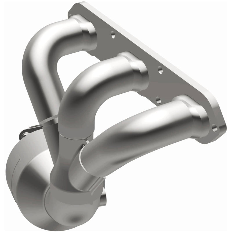 MagnaFlow Conv 06-08 Porsche Cayman DF SS OEM Grade Driver Side Catalytic Converter w/Header for performance upgrades.