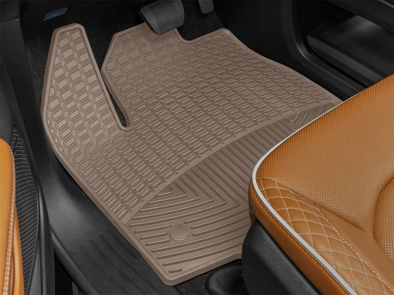 WeatherTech 21-26 Chrysler Pacifica/21-25 Pacifica Hybrid Front All Weather Floor Mats - Tan Secondary image