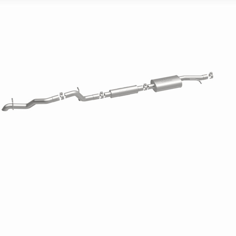 MagnaFlow 12-18 Jeep Wrangler 2.5in Overland Series Cat-Back Exhaust for offroad performance upgrades