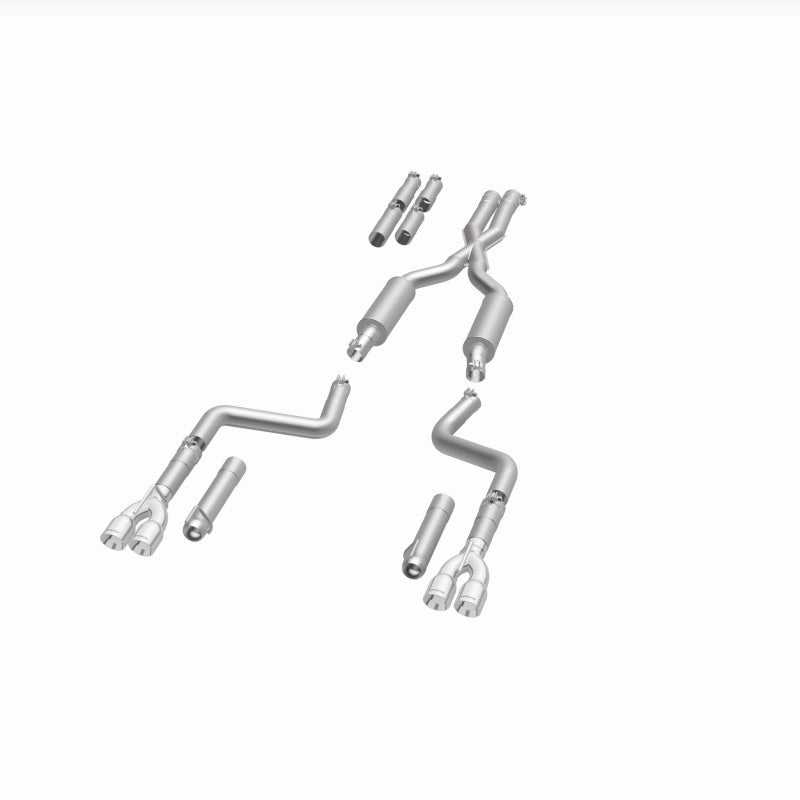 MagnaFlow 2017+ Dodge Challenger 409 SS Polished 3in Quad Tips Cat-Back Exhaust parts
