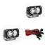 Baja Designs S2 Pro Series LED Light Pods Spot Pattern - Pair for offroad lighting and electrical upgrades.