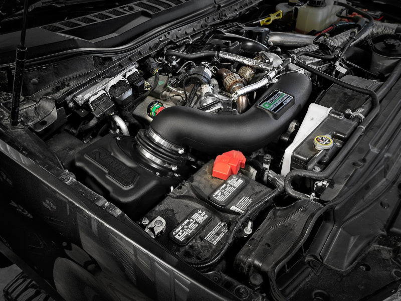 aFe Quantum Pro DRY S Cold Air Intake System 17-18 Ford PowerStroke V8 6.7L (td) Secondary image