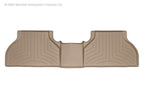 WeatherTech 14+ BMW X5 Rear FloorLiner - Black in beige