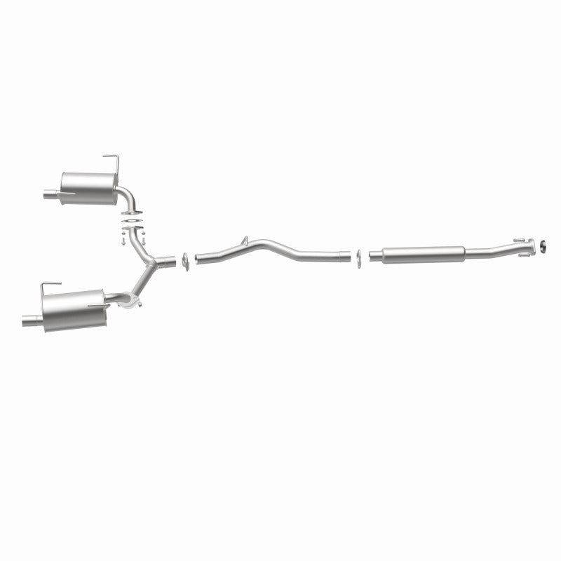 MagnaFlow BRE Exhaust Kit 09-13 Subaru Forester Impreza 2.5L components layout for off road parts.