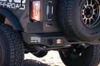 DV8 Offroad 21-22 Ford Bronco MTO Series Rear Bumper with offroad lighting