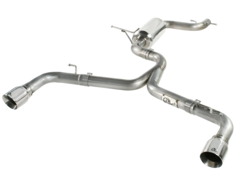 aFe MACHForce XP Exhaust 304SS Cat-Back w/ Polished Tips 12-13 VW Beetle L4 2.0L (t) Secondary image
