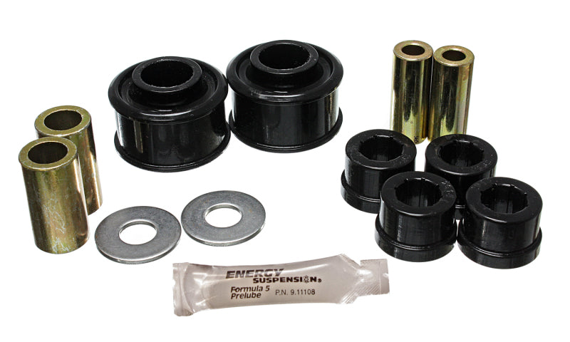 Energy Suspension Subaru Crosstrek/Forester/Impreza/Legacy/WRX Black Front Control Arm Bushing Set for offroad performance upgrades.