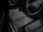 WeatherTech 11+ BMW 5-Series (F10) Front Rubber Mats - Black