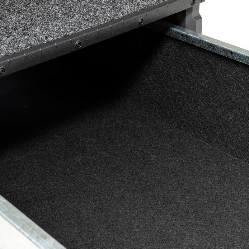 ARB Roller Drawer 37X20X11 Xtrnl Intrnl 33.5 X 17 X 8.5 interior view, off road parts storage solution