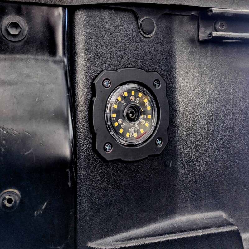 KC Hilites  Cyclone V2 Flush Mt Adap Secondary image