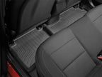 WeatherTech 19+ Kia Forte Sedan Rear FloorLiner - Black in car interior.