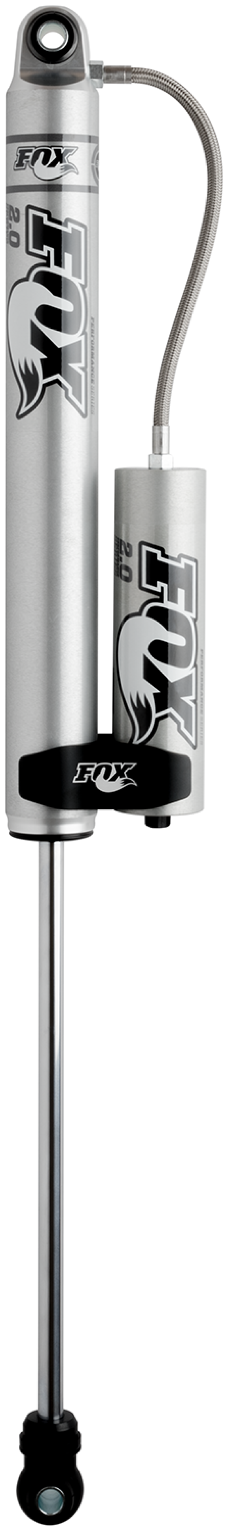 Fox 99+ Chevy HD 2.0 Performance Series 14.1in. Smooth Body Remote Res. Rear Shock / 7-10in. Lift for offroad performance upgrades