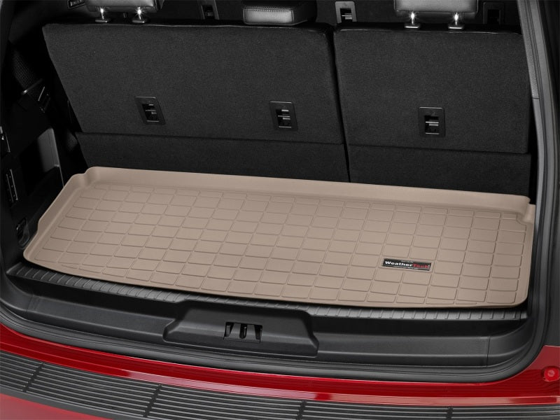 WeatherTech 2018+ Lincoln Navigator / Ford Expedition Cargo Liners - Tan Secondary image